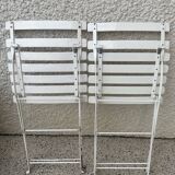 Pair of vintage folding chairs