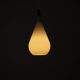 Danish DROP Lamp in Opal Glass and Teak
