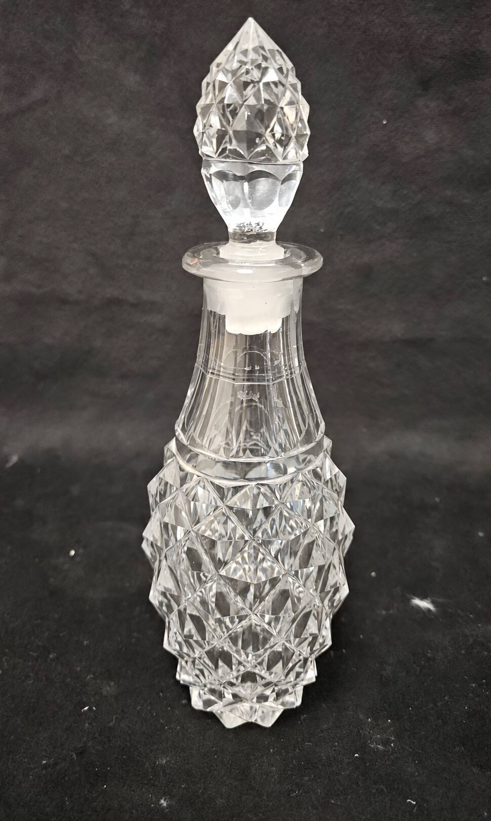 Small antique Baccarat crystal carafe