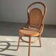Chaise cannée en bois naturel
