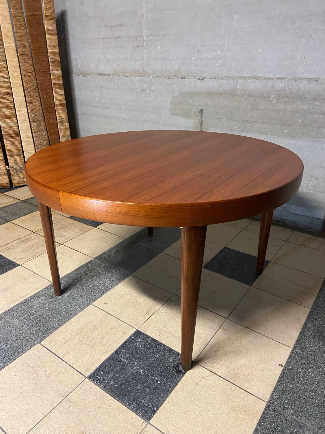 Vintage teak extendable table