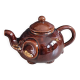 Brown porcelain elephant teapot