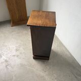 Dudouyt bedside table, oak, 1940.
