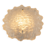 Exclusive Murano glass Sputnik wall sconces by Peill & Putzler, Germany.