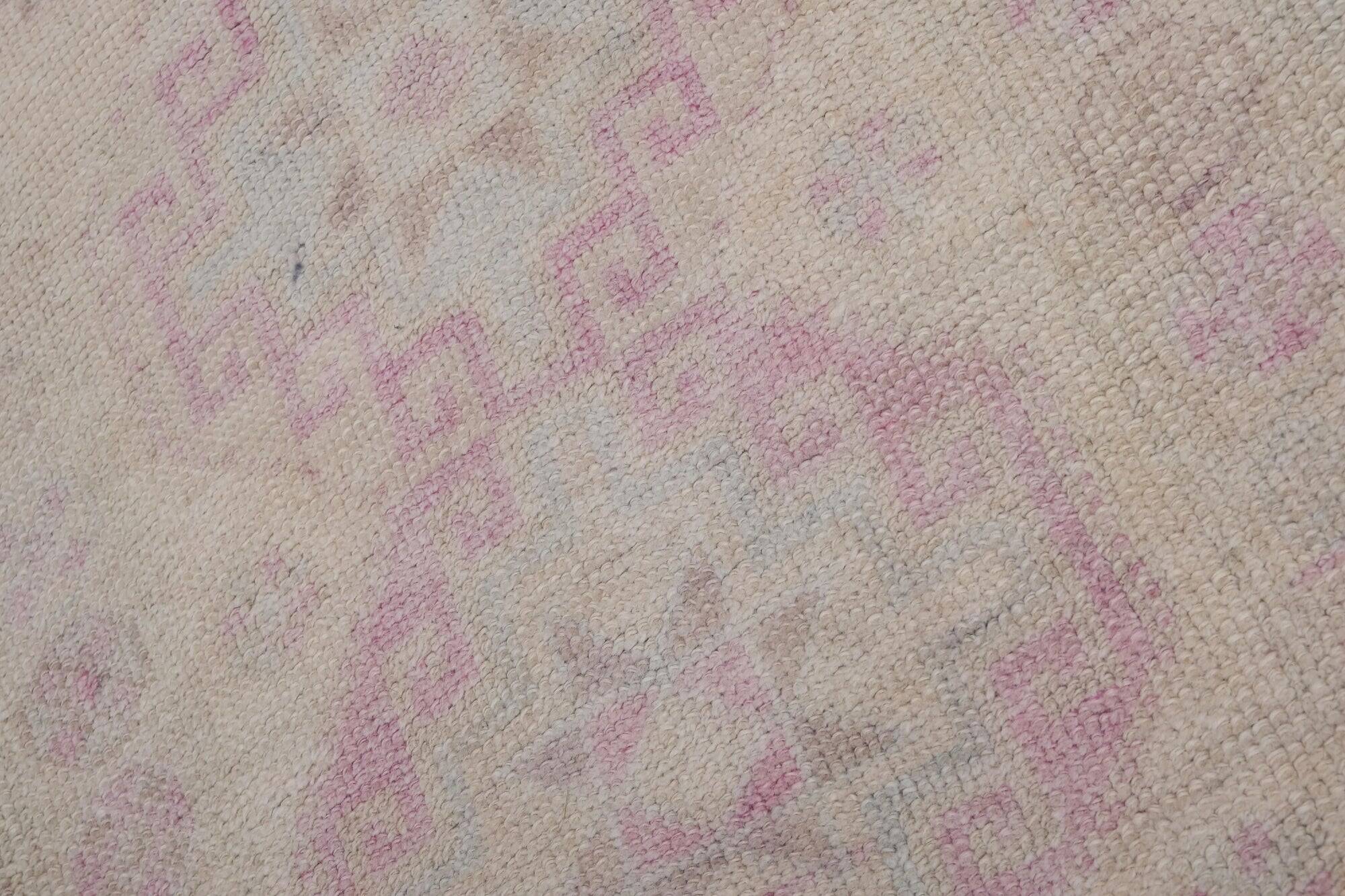 Vintage Turkish hallway rug 92x440 cm