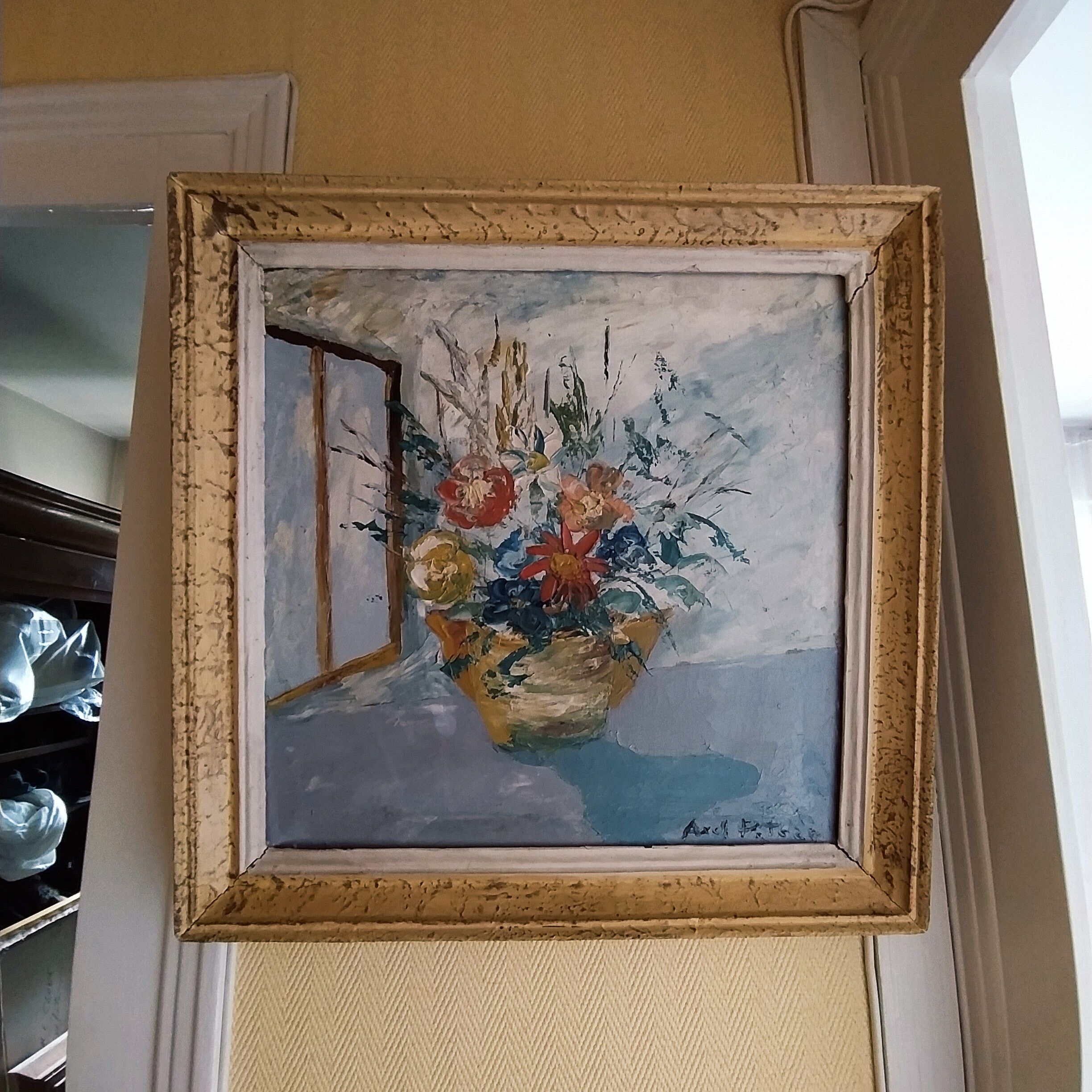 Tableau le bouquet Axel Peters (1863-1942)
