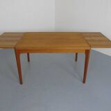 Extendable Teak Dining Table by Henning Kjærnulf for Velje Møbelfabrik, 1960s