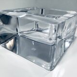 Large Vintage Ashtray • Crystal • Sèvres France • 1970