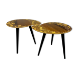 Pair of Zoe Murphy Bean Coffee Tables