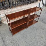 Large 20th century mahogany shelf