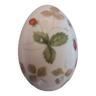 Petite boîte œuf aux fraises des bois en porcelaine Wedgwood
