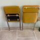 Pair of vintage folding chairs