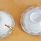 Art of Limoges Bernardeaud Very beautiful Old porcelain cups patterns flowers