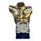 Miguel ortiz berrocal (1933-2006) & artcurial - bust » epigastric torso