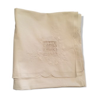 Embroidered tablecloth