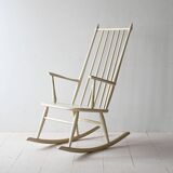 Mid-Century Scandinavian rocking chair