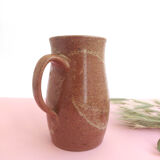 Pitcher/carafe in vintage sandstone
