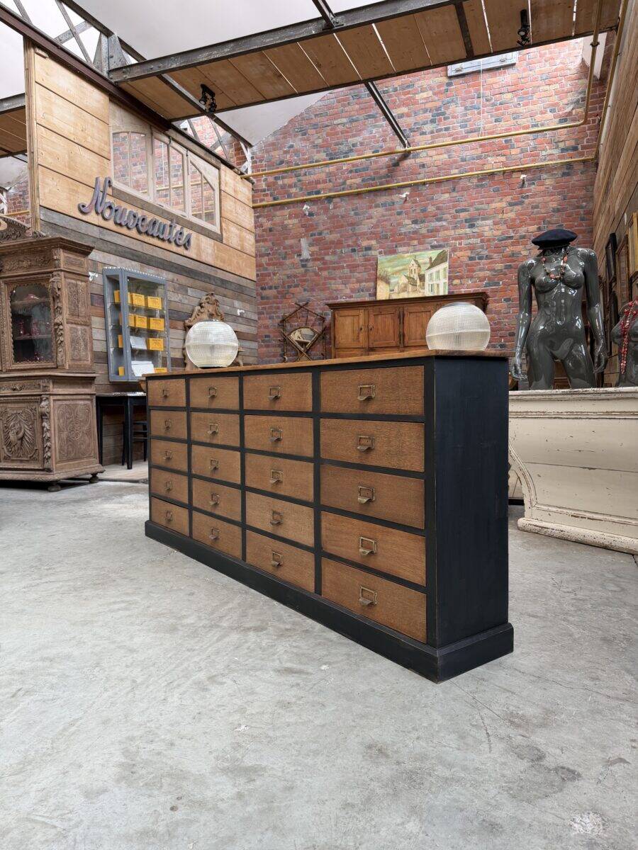 Workshop furniture from the early 20th century.