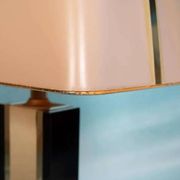 Lampe de table Regency de style hôtel vintage des années 70