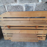 Pine wall shelves