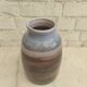 Artisanal stoneware vase Signed