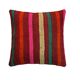 Vintage turkish kilim cushion cover , 40 x 40 cm