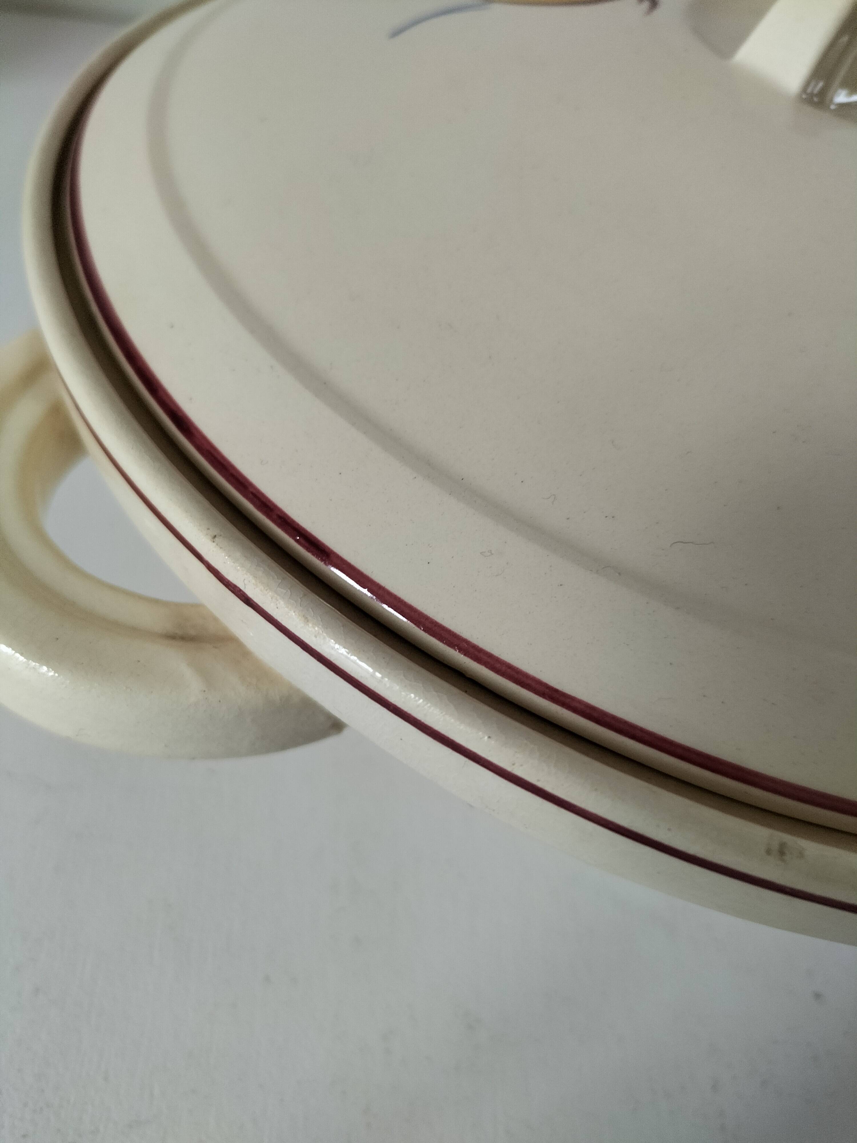 Salins soup tureen, 1940s-50s