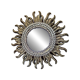 Vintage Gold Sun Mirror – A Mid-Century Classic for a Stylish Décor