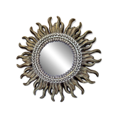 Vintage Gold Sun Mirror – A Mid-Century Classic for a Stylish Décor