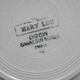 7 floral hollow plates "Mary Lou" Digoin Sarreguemines vintage