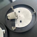 Pair of RZB molded glass ceiling lights, 1960s. Germany