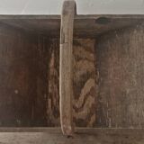 Harvest basket in wood