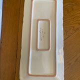 Plat à gâteau en porcelaine