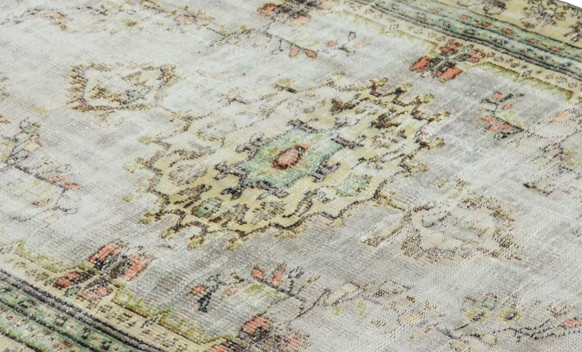 Anatolian handmade vintage rug 280 cm x 170 cm