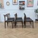 6 chaises scandinave vintage