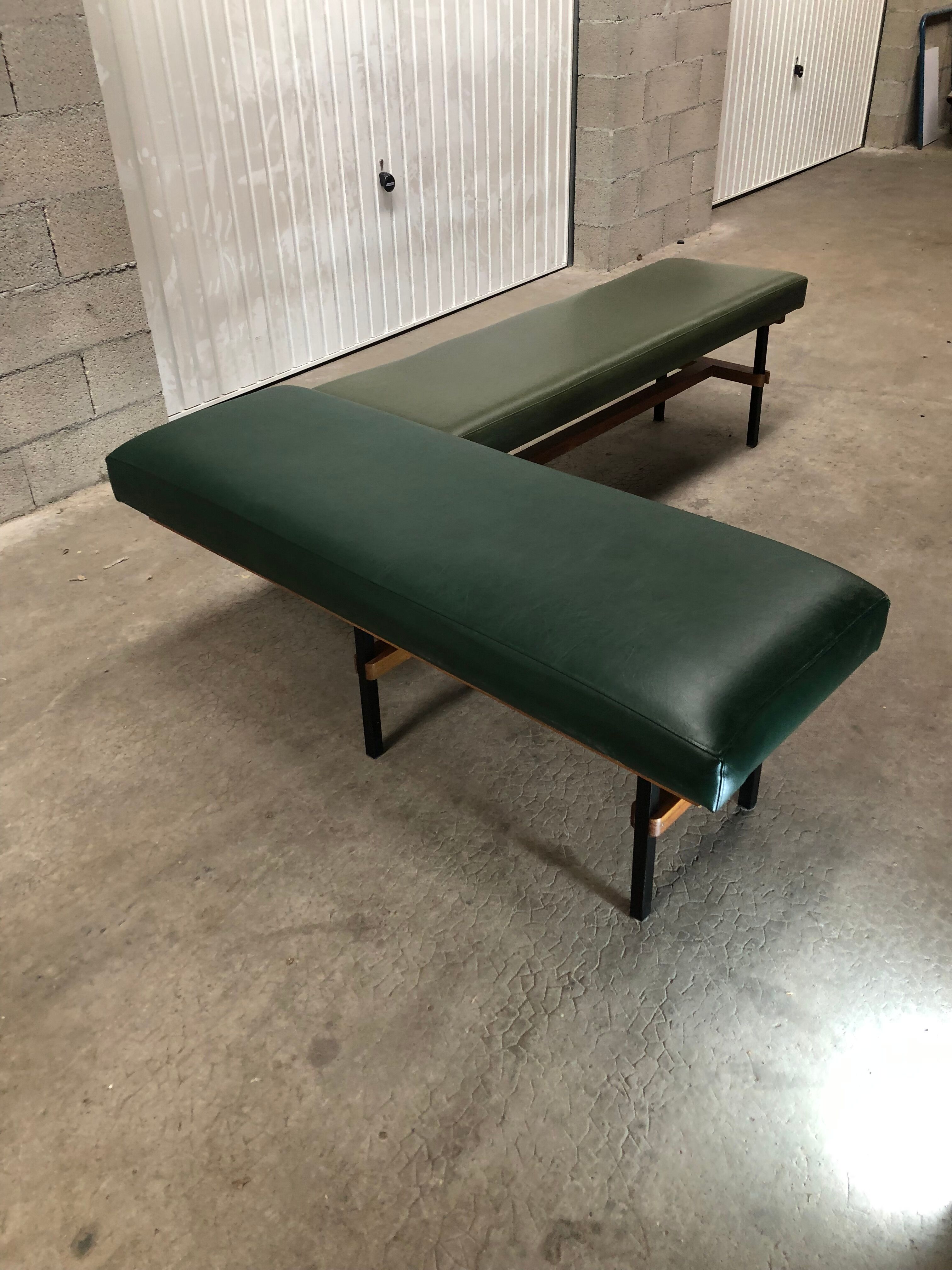 Scandinavian corner bench 60s