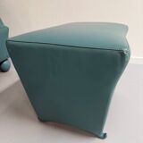 Living room sofa and armchair Atlantis design from the 90s by Wittmann vintage