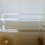 Plexiglas towel rack 70s