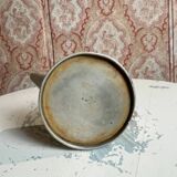 Silver-plated metal teapot or coffee pot with double hallmarks - early 20th century