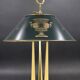Bronze Bouillotte Lamp in Empire Style with Metal Shade