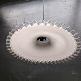 Opaline glass pendant light