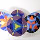 Villeroy and Boch kaleidoscope large plates 1980 x6