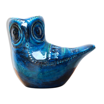 Owl Bitossi by Aldo Londi in ceramics, 60s
