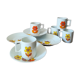 5 porcelain espresso cups