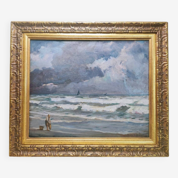 Oil painting - seascape