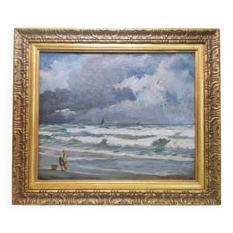 Oil painting - seascape