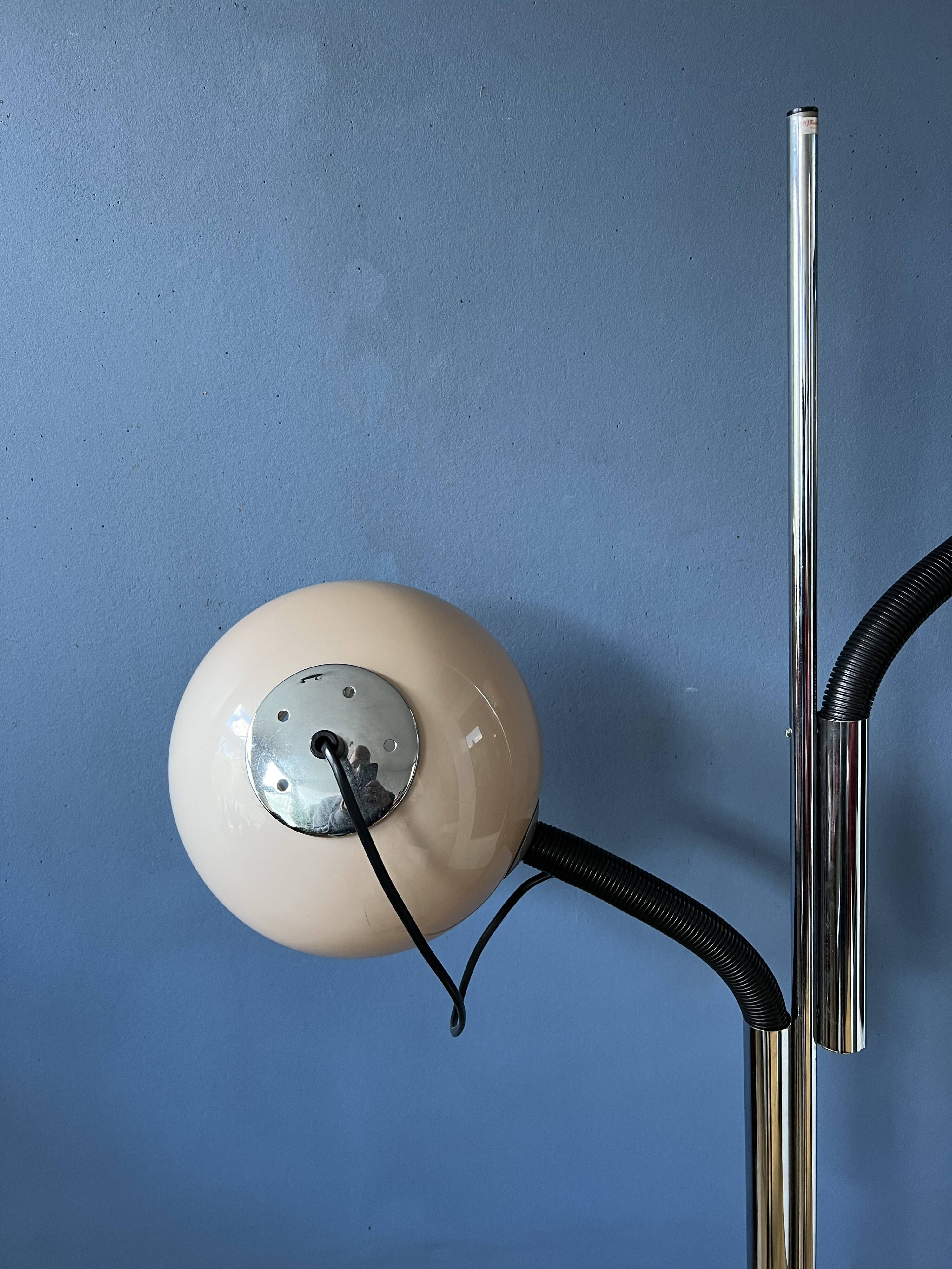 Mid century steinhauer space age mushroom floor lamp