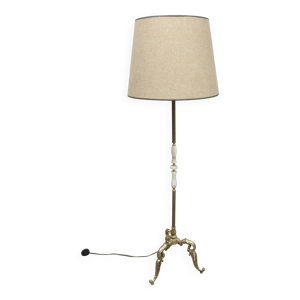 Lampadaire Bronze et - blanc