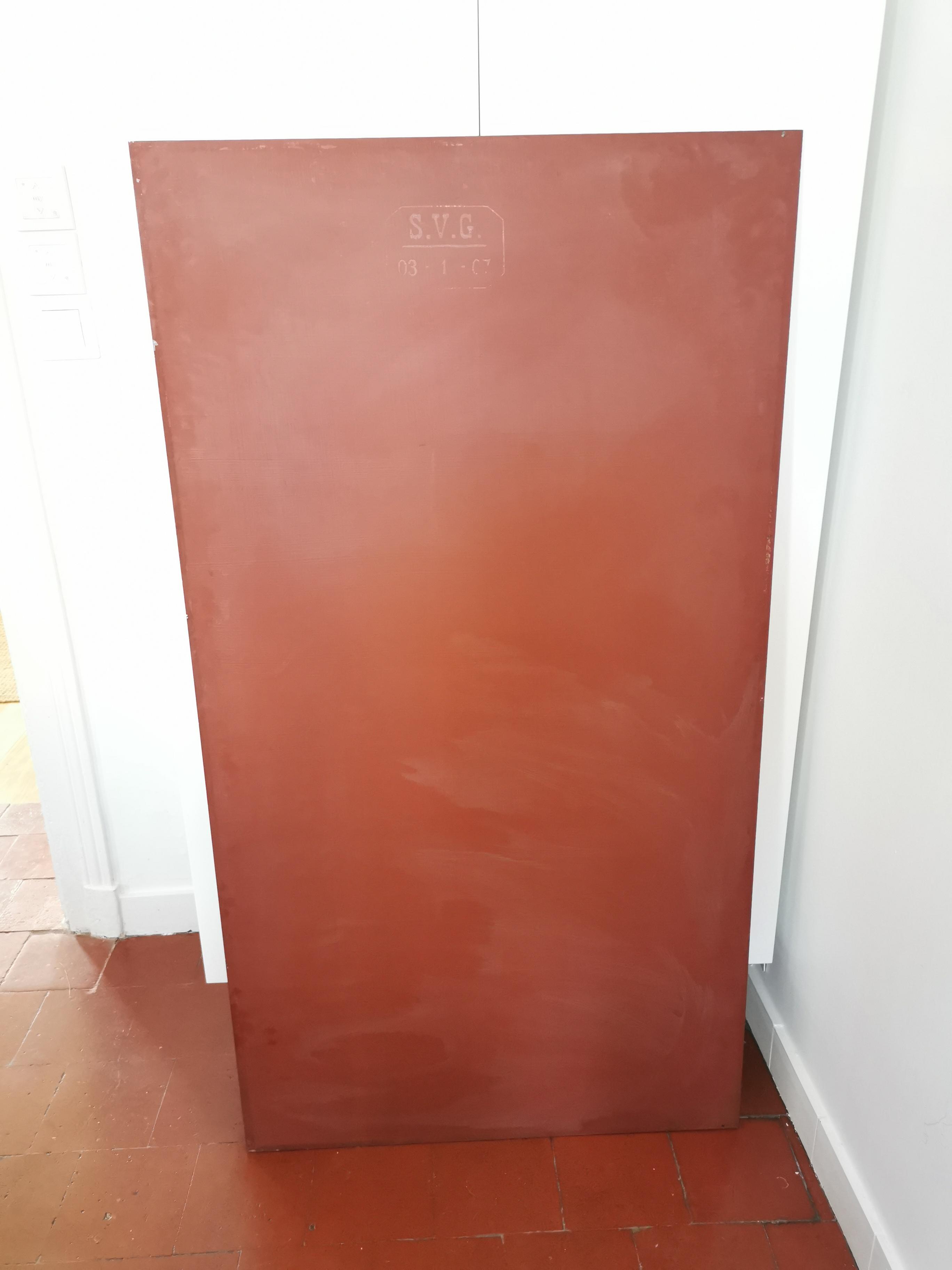 Art Deco beveled mirror