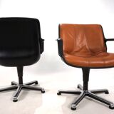 Set of two Fröscher office chairs by Burkhard Vogtherr, 1970